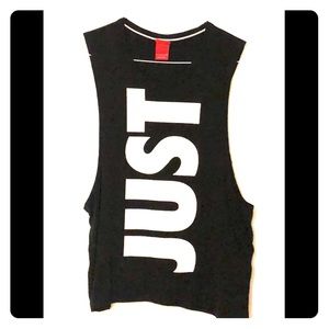 Nike Just Do It Sleeveless Muscle Tee - Small
